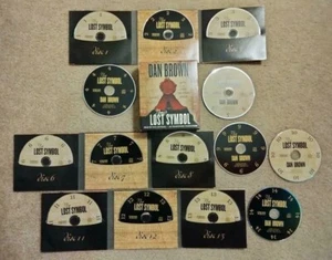 Dan Brown The Lost Symbol 14 CD audiobook Rob Langdon Reader Paul Michael VG+ - Picture 1 of 1