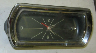 Pontiac Catalina Parisienne 1964 reloj de tablero con bisel cromado original 64 sin probar Foto 1 de 4