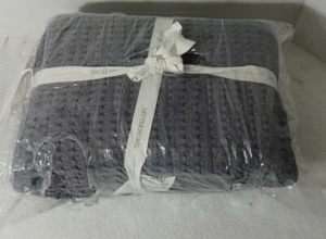 Mills Waffle Charcoal Quilted Throw - Levtex Home - Picture 1 of 1