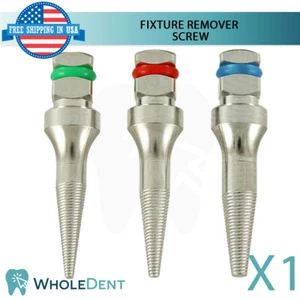 Befestigung Entferner Schraube defekt Im Pflanze Dental Werkzeug Instrument Edelstahl - Bild 1 von 7