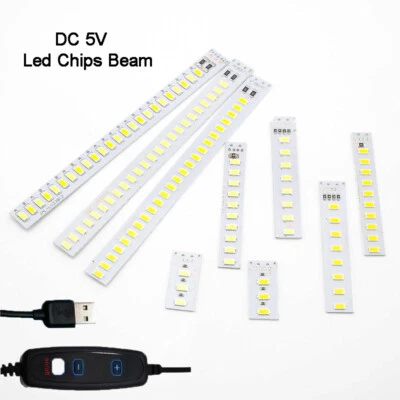 DC 5V Dimmable SMD 5730 LED Chip 5W 10W Surface Night Light Source Light Beads - Image 1 of 4