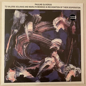 PAULINE OLIVEROS To Valerie Solanas & Marilyn Monroe 1970/1977 SEALED LP - Picture 1 of 2