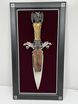 “The Guardian of the Fortress Dagger” by Greg Hildebrandt from Franklin Mint - Image 1 of 4