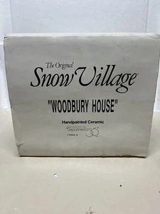 Casa Woodbury Dept 56, pueblo de nieve original - Imagen 1 de 5