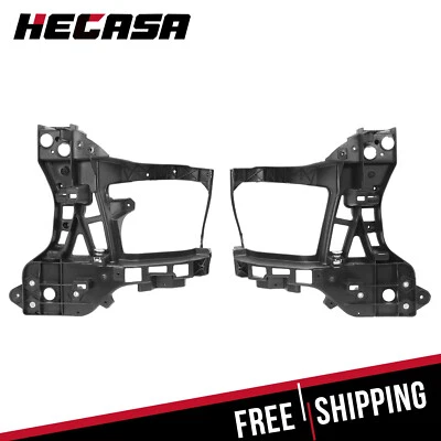 HECASA Pair of Radiator Support Headlight Brackets For 2013-24 20 Ram 1500 2500 - Image 1 of 4