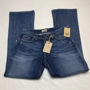 BKE Jeans Womens 29R 29x31 1/2 Wendi Boot Cut Stretch Thick Stitch Western New - Picture 1 of 8