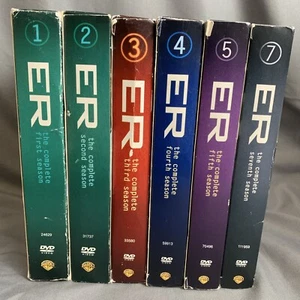 ER: Seasons 1 2 3 4 5 and 7 Television Doctor Series Emergency Room - Picture 1 of 17