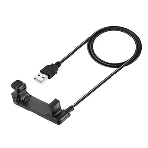 Garmin Forerunner 220 USB Ladekable Ladegerät Dock Adapter Kable Clip - Bild 1 von 10