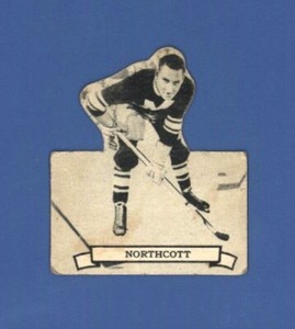 1936-37 OPC V304D BALDY NORTHCOTT #130 Montreal Maroons *Missing Back* NICE !