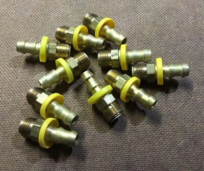 3/8 Hose x 3/8 Tube Push Lok Male Fitting Dixon 2900608C  (10 PCs) - Image 1 of 2