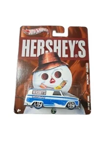 HOT WHEELS NOSTALGIA POPCULTURE HERSHEY'S '64 GMC PANEL 2011 RealRiders - Picture 1 of 14