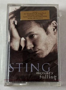 SEALED CASSETTE ~ STING Mercury Falling ~ w/ hype sticker - Picture 1 of 2