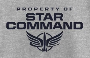 BUZZ LIGHTYEAR PROPERTY OF STAR COMMAND T-SHIRT SIZE YOUTH LARGE Grey Boys Girls - Picture 1 of 4