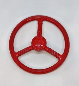 VOLANT POUR VOITURE A PEDALES MORELLET GUERINEAU ROUGE - Bild 1 von 3