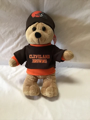 CLEVELAND BROWNS NFL Football Good Stuff Plush Bear w/Tag Cover