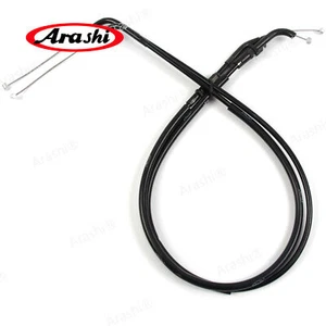 For Kawasaki Z 800 Z800 /ABS 2013-2016 Arashi Throttle Cables Wire Linkage Black - Picture 1 of 6