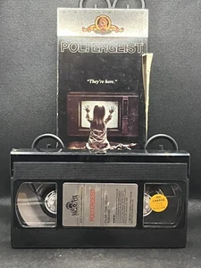 Poltergeist: (VHS, 1987) MGM/UA Home Video, Horror, 1982 Spielberg, Tobe Hooper - Picture 1 of 7