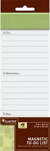Nobo 1903789 To-Do Quartet Blocco Magnetico, 80 x 220 mm - Imagen 1 de 1
