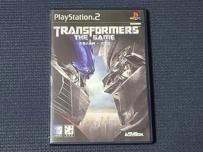 Sony PlayStation2 Transformers The Game Retro Korean Version for PS2 Console - Image 1 of 4