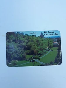 Chrome Postcard Hot Springs National Park Arkansas 50 Venezuela foreign Currency - Picture 1 of 4