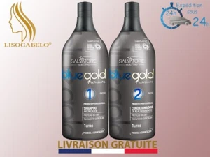 Lissage au Tanin 2x500ml (Taninoplastie) BlueGold Premium+2masques de protection - Imagen 1 de 1