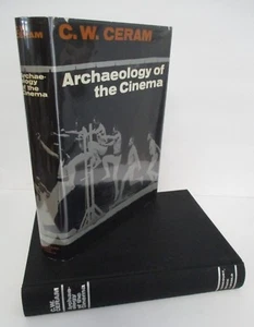 ARCHAEOLOGY OF THE CINEMA by C W Ceram, 1965 1st American Ed in DJ, Illustrated - Imagen 1 de 8