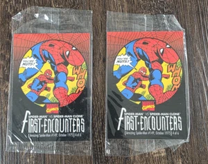 (2) SEALED 1995 Kool Aid Bursts Promotional SPIDER-MAN First Encounters Clone - Picture 1 of 2