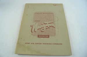 Schüler Arbeitsbuch Primarnavigation Armee Luftwaffe Ausbildung 51-58-3 C251B - Bild 1 von 9