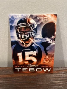 2012 Playoff Prestige TIM TEBOW #9🔥 /1500 Serial # 🔥 Denver Broncos - Picture 1 of 4