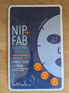 Nip + Fab Glycolic Fix Bubble Face Mask - Brand New - RRP £7 - Picture 1 of 2