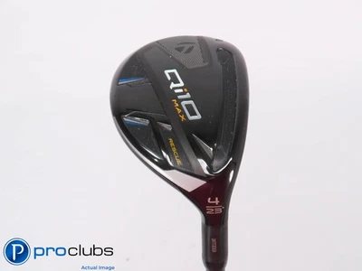 TaylorMade Qi10 MAX Rescue 23* 4 Hybrid - Tensei Blue CK 80g Regular - 459974 - Image 1 of 4