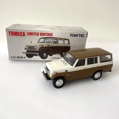 Tomica Limited Vintage Toyota Land Cruiser FJ56V Modello Tomytec Mini Car - Immagine 1 di 4