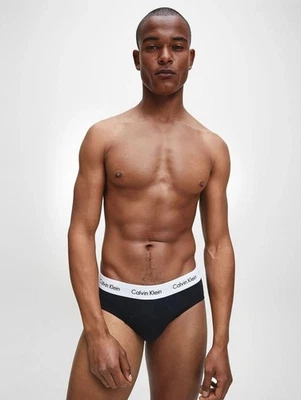 Confezione da 3 Slip Uomo in cotone elasticizzato U2661G CALVIN KLEIN - Immagine 1 di 4