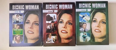 Lindsay Wagner is THE BIONIC WOMAN- The Complete Series Season 1-3 BRAND NEW DVD - Image 1 of 4