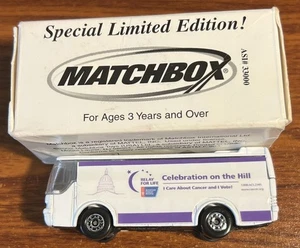 Rare 1986(2006) Matchbox Special Limited Edition Ikarus Coach Relay for Life - Picture 1 of 7