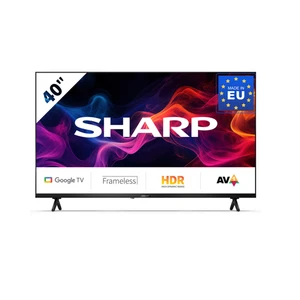 40 Zoll Fernseher (101 cm) Full HD Google LED Smart TV - HDR10 - SHARP 40GF2265E - Bild 1 von 8