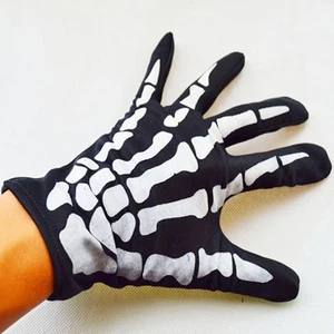 Guantes Garra Fantasma Esqueleto Halloween Juegos con disfraces Adulto Pata Sin Dedos - Imagen 1 de 11