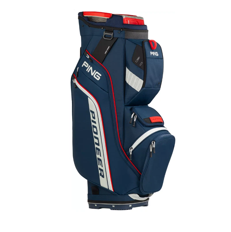 Nueva bolsa de carro de 15 vías Ping Pioneer azul marino/platino/rojo Foto 1 de 1