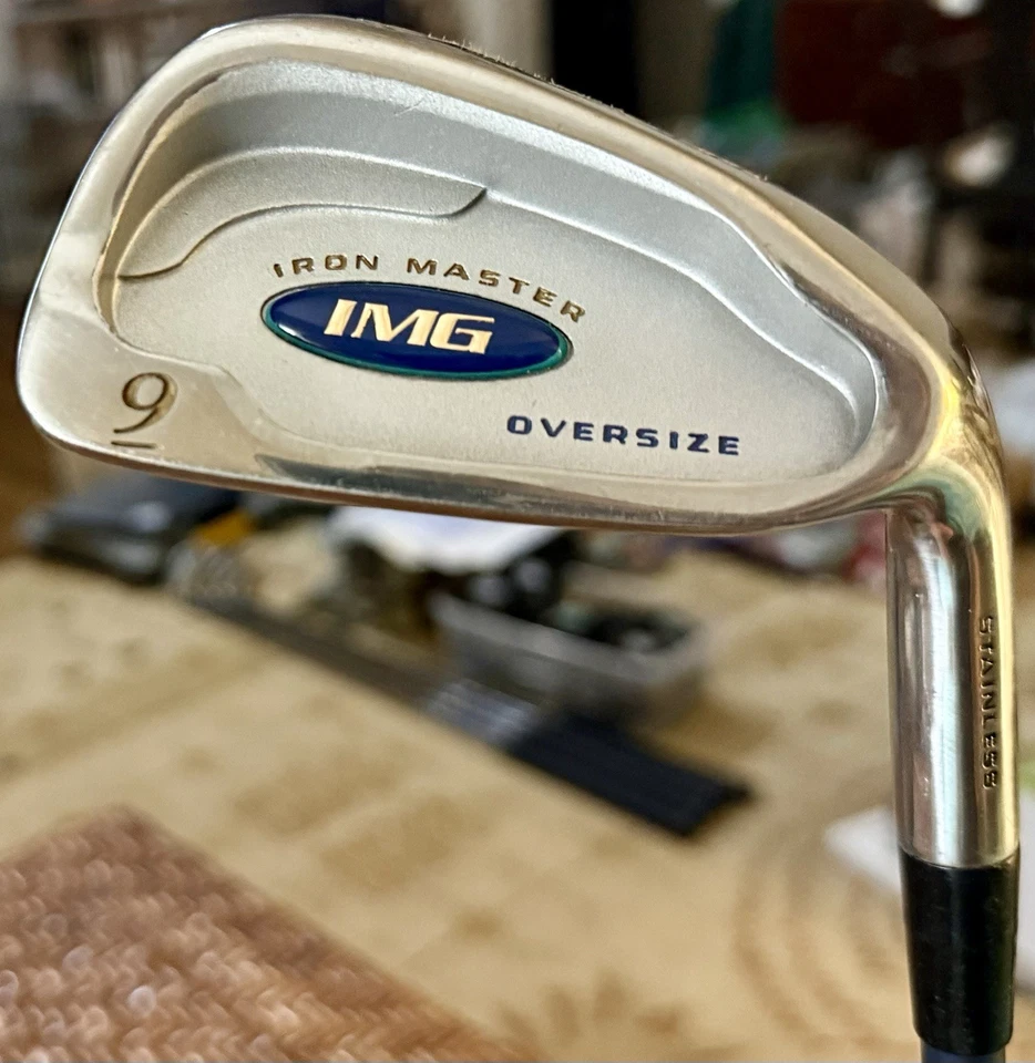 Женская клюшка для гольфа айрон MacGregor Iron Master IMG Oversize 9 со велоцитизированным стержнем под правую руку - Изображение 1 из 4
