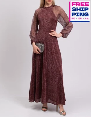 PVP €1606 MISSONI Vestido Tejido IT40 US4 UK8 S Mezcla Seda Forrado Abierto Espalda Lazo Foto 1 de 4