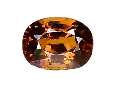 1.52cts Brown orange Natural Mali Garnet Oval cut loose gemstones - Image 1 of 3