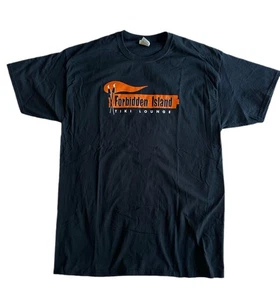 FORBIDDEN ISLAND TIKI LOUNGE bar Alameda California official t-shirt XL - Picture 1 of 3