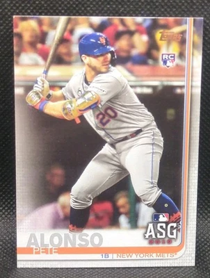 Pete Alonso 2019 Topps Update #US47 ASG RC Rookie Card New York Mets - Image 1 of 2