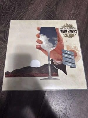 Sleeping With Sirens – Let's Cheers To This - White & Gold Smush LP  /500 - Image 1 of 4