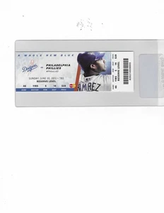 BOLETO DODGERS vs PHILLIES 39/06/2013 DEBUT JOSE DOMINGUEZ MLB - Imagen 1 de 1