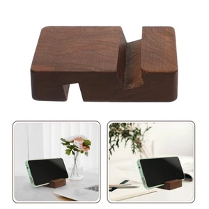 Porta Cellulare Multifunzione Rack Supporto Ufficio in Legno per Scrivania - Foto 1 di 12