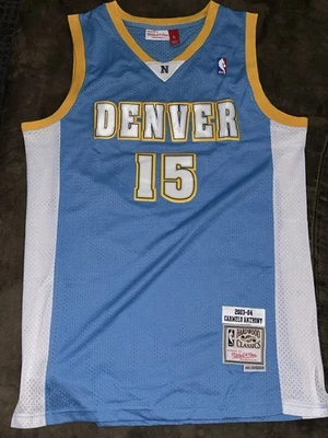 Carmelo Anthony Throwback Denver Nuggets Mitchell & Ness Mens L - Image 1 of 4