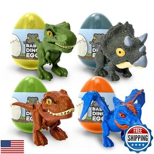 Emobii Kids Baby Dinosaur, Baby T-Rex Dino Eggs Small Egg Toys, Perfect Dinos - Picture 1 of 5