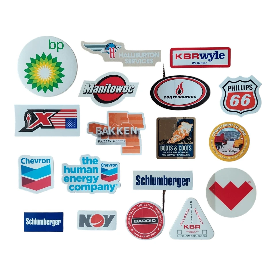 Adesivo Boots Coots Halliburton BP Iron Worker Oilfield Union Steel Worker P28 - Imagem 1 de 4
