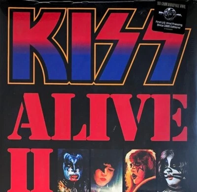 KISS - KISS ALIVE II - 180-GRAM VINYL 2-LP SET " NEW, SEALED " - Image 1 of 2